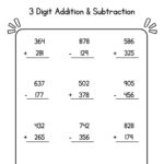 Free 3Rd Grade Math Worksheets To Customize | Canva With Multiplication Addition And Subtraction Worksheets