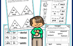 Free Closed Syllables Decoding Multisyllabic Words Activities inside Multiple Syllable Words Worksheets