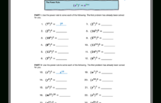 Free Exponent Rules Worksheets—Printable With Answers — Mashup Math regarding Multiplication and Division of Exponents Worksheet