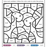 Free Multiplication Printouts For Grades 3 5   Hess Unacademy Throughout Multiplication Facts Coloring Worksheets