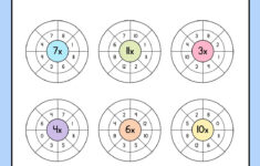 Free Multiplication Worksheet To Use And Print | Canva intended for Learning Multiplication Facts Worksheets
