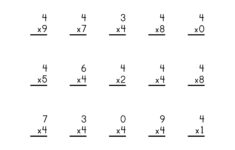 Free Multiplication Worksheets 1-12 - Paper Trail Design in Multiplication Worksheets to Print
