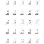 Free Multiplication Worksheets 1 12   Paper Trail Design Inside Multiplication Worksheets Printable 1 12
