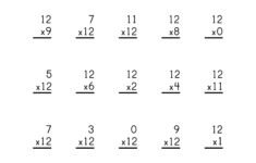 Free Multiplication Worksheets 1-12 - Paper Trail Design inside Multiplication Worksheets Printable 1 12