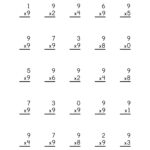 Free Multiplication Worksheets 1 12   Paper Trail Design Inside Single Digit Multiplication Worksheets Free Printable