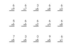 Free Multiplication Worksheets 1-12 - Paper Trail Design with Multiplication Facts Worksheets 1 12