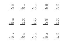 Free Multiplication Worksheets 1-12 - Paper Trail Design with regard to Free Simple Multiplication Worksheets