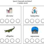Free Multisyllabic Words Worksheets With Regard To Multiple Syllable Words Worksheets