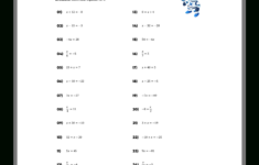 Free One Step Equations Worksheets — Mashup Math pertaining to One Step Equation Multiplication And Division Worksheet