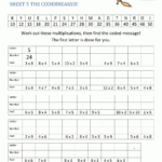 Fun Multiplication Worksheets To 10X10 Inside Fun Multiplication Practice Worksheets