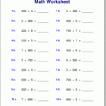 Grade 4 Multiplication Worksheets For Multiplication Worksheets For Fourth Graders