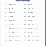 Grade 4 Multiplication Worksheets Intended For Multiplication Worksheets Grade 4 With Answers