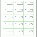 Grade 4 Multiplication Worksheets Pertaining To Multiplication Worksheet For Grade 4 3 Digit Number