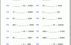 Grade 4 Multiplication Worksheets with 4Th Grade Math Multiplication Worksheets