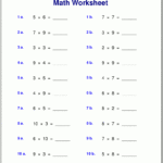 Grade 4 Multiplication Worksheets With Multiplication Facts Practice Worksheet