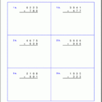 Grade 5 Multiplication Worksheets Intended For Multiplication Multi Digit Worksheets