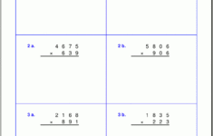 Grade 5 Multiplication Worksheets intended for Multiplication Multi Digit Worksheets