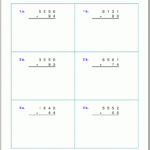 Grade 5 Multiplication Worksheets Throughout 4&#039;s Multiplication Worksheets