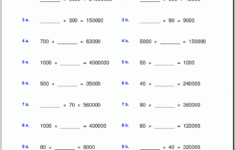 Grade 5 Multiplication Worksheets throughout Multiplication Worksheets Grade 5 Free Download