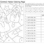 Greatest Common Factor Worksheets   Math Monks Pertaining To Greatest Common Multiple Worksheets