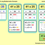 Grid Method Multiplication Example | Free Teaching Resources With Regard To Break Apart Method Multiplication Worksheets