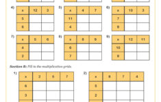 Grid Multiplication | Fun And Engaging Year 4 Pdf Worksheets for Grid Method Multiplication Worksheet