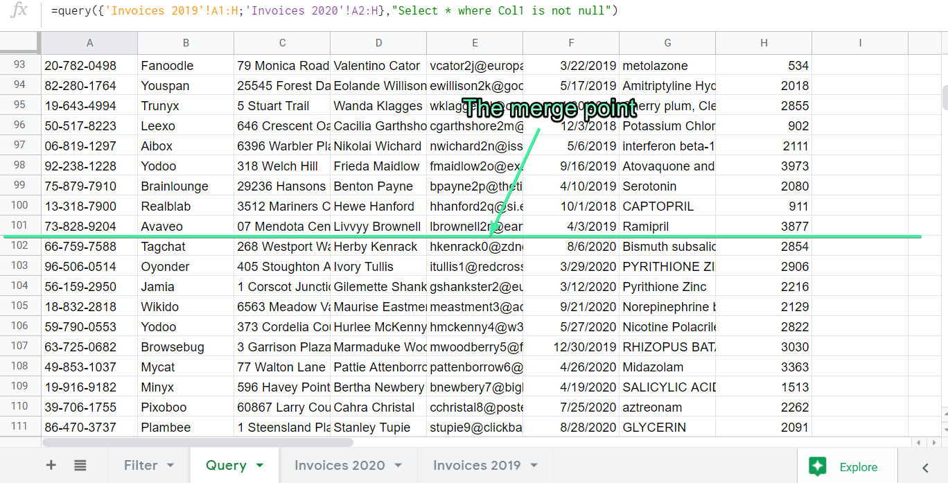 How To Combine Multiple Google Sheets Into One 2025 | Coupler.io Blog inside Merge Data From Multiple Worksheets