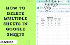 How To Delete Multiple Sheets In Google Sheets intended for Delete Multiple Worksheets