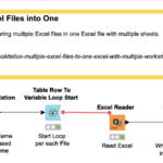 How To Merge Two Or More Excel Spreadsheets | Knime In How To Merge Multiple Files Into One Worksheet