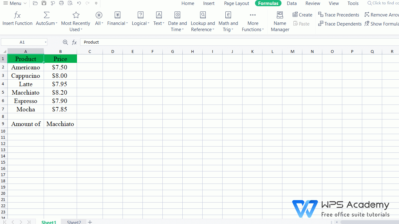 How To Use The Vlookup Function Across Multiple Sheets In Wps inside Vlookup Across Multiple Worksheets