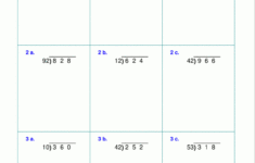 Long Division Worksheets For Grades 4-6 for Multiplication And Division Worksheets Grade 6