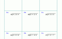 Long Division Worksheets For Grades 4-6 intended for Long Division Multiplication Worksheets