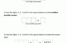 Math Multiplication Worksheets 4Th Grade in 1 Digit By 3 Digit Multiplication Worksheets