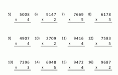 Math Multiplication Worksheets 4Th Grade inside 4&amp;#039;s Multiplication Worksheets