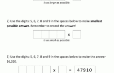 Math Multiplication Worksheets 4Th Grade intended for Worksheet On 4 Digit Multiplication by 4 Digit Number