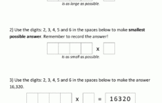 Math Multiplication Worksheets 4Th Grade within 4 Digit By 1 Digit Multiplication Worksheets