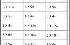 Math Time Tables Worksheets | Activity Shelter regarding Time Table Multiplication Worksheets