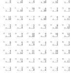 Mixed Multiplication Facts 1 12 Timed Tests Worksheets   Etsy Intended For Multiplication Timed Test Worksheets