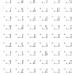 Mixed Multiplication Facts 1 12 Timed Tests Worksheets   Etsy With Multiplication 1 12 Worksheet