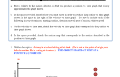Motion Map Packet Key - The Answer Key - Name Mrs. Kalscheur'S with regard to Unit 2 Worksheet 5 Multiple Representations Of Motion Answers