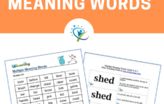 Multiple Meaning Words Flashcards For Grade 3 To 5 Students | K5 pertaining to Multiple Meaning Words Worksheets Grade 5