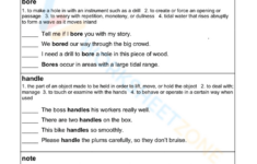 Multiple Meaning Words - Write 10 Worksheet in Multiple Meaning Words Worksheets 2nd Grade