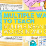 Multiple Ways To Teach Multiple Meaning Words In 2Nd Grade   Lucky Regarding Multiple Meaning Words Worksheets 2Nd Grade