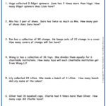 Multiplication And Division Word Problems | Mental Maths Regarding Division And Multiplication Word Problems Worksheets
