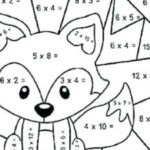 Multiplication Coloring Worksheets In Color By Multiplication Worksheet