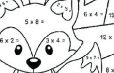 Multiplication Coloring Worksheets in Color By Multiplication Worksheet