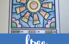 Multiplication Colornumber - Printable Parents with regard to Free Color by Number Multiplication Worksheets