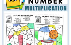 Multiplication Colornumber - Superstar Worksheets for Color By Number Multiplication Worksheet