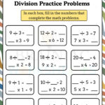 Multiplication & Division Maths Worksheet For Class 3   Brainiac Throughout Multiplication Of 3 And Division Worksheet
