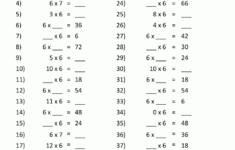 Multiplication Drill Sheets 3Rd Grade within Free Printable Multiplication Worksheets Grade 3